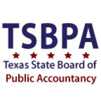 Texas state board of public accountancy - Feb 8, 2024 · The Texas State Board of Public Accountancy (TSBPA) is pleased to announce thatHB-2217 was approved by the Texas Legislature. The Texas State Board initiated this legislation, which expands the scholarship for fifth-year accounting students to all Texas accounting students who have completed 15 semester hours of upper-level accounting coursework . 